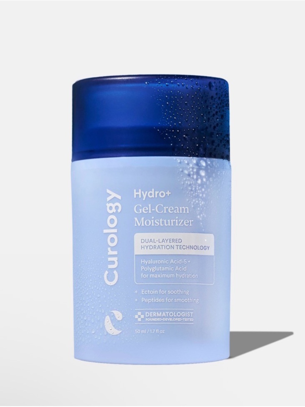 Curology Hydro+ Gel-Cream Moisturizer — Blue